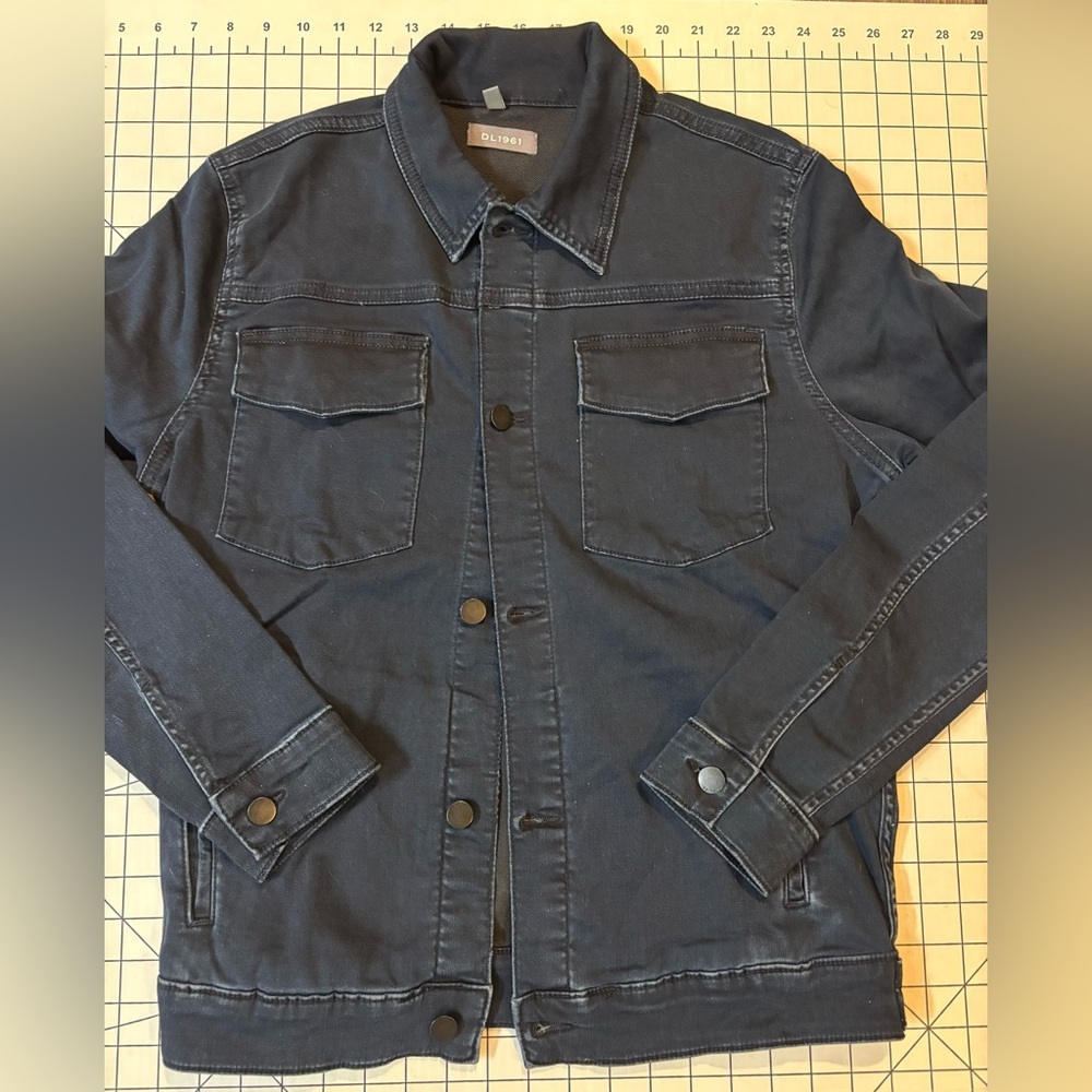 NWOT DL‎ 1961 Men’s Size Small Indigo Vaughn Trucker Social Jacket